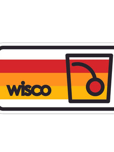 Wisco Old Fashioned Sticker