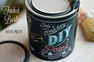 DIY Paint - Faded Burlap - Clay Based + Chalk