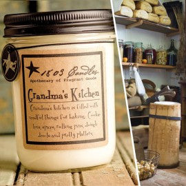 1803 Candles- 14oz Jar - Grandma's Kitchen