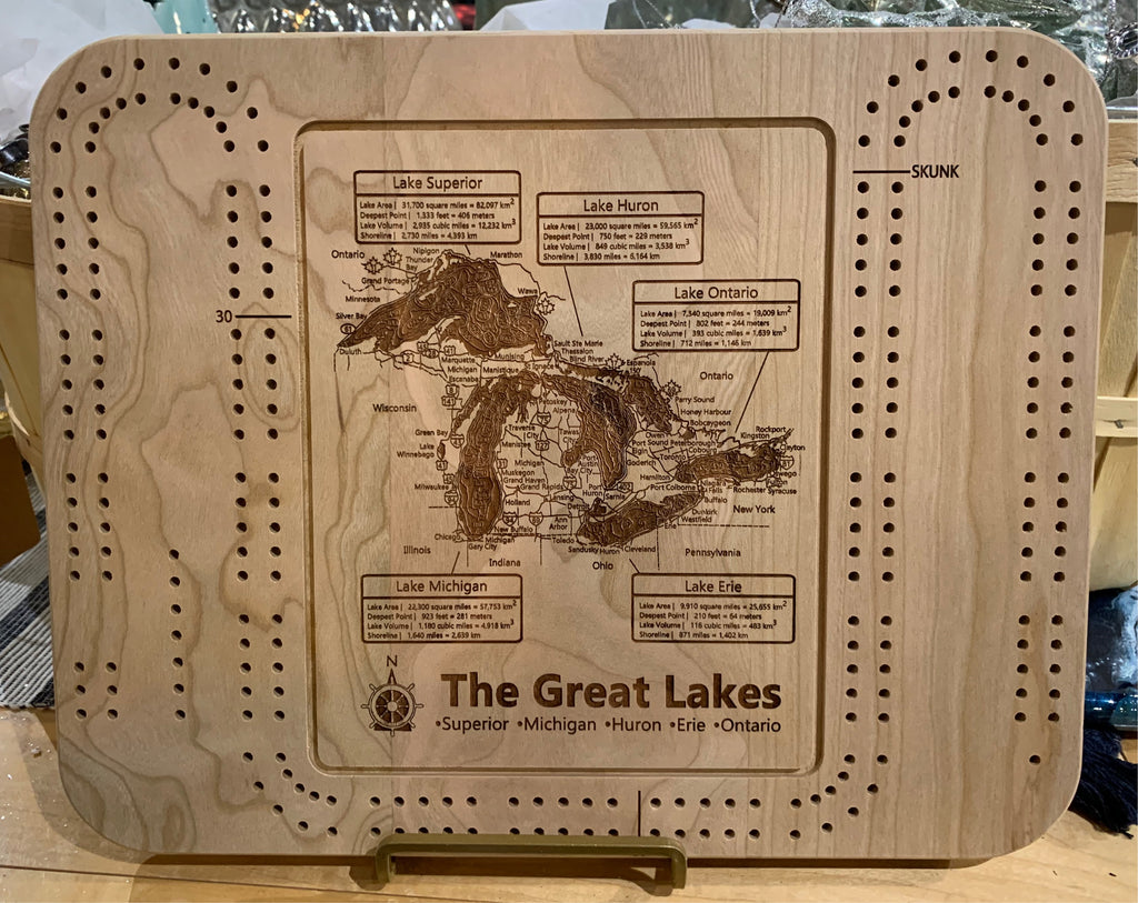 Cribbage Board- Great Lakes