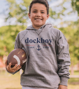 Lakegirl - Dockboy Heavy Anchor Hoodie - Gunmetal