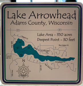 Lake Arrowhead Coasters (Set of 4)