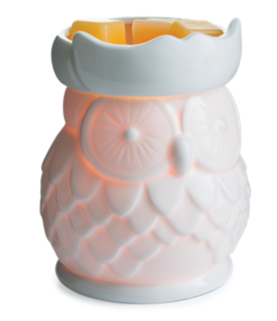 Porcelain Owl Melt Warmer