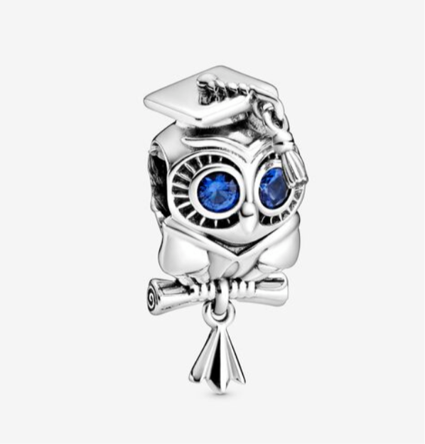 Wise Owl Graduation Charm - PANDORA - 798907C01