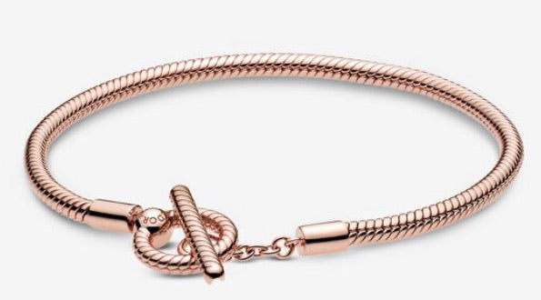 Pandora Moments T-Bar Snake Chain Bracelet Pandora
