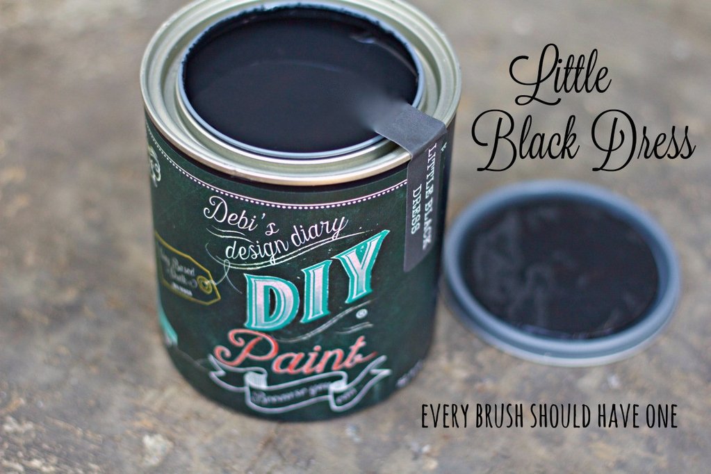 DIY Paint - Little Black Dress - Clay Base + Chalk