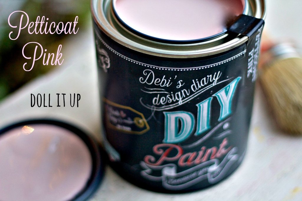 DIY Paint - Petticoat Pink - Clay Based & Chalk
