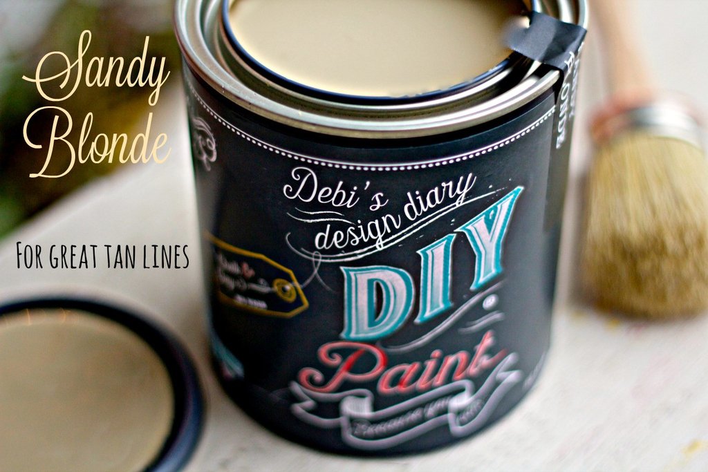 DIY Paint - Sandy Blonde - Clay Based + Chalk