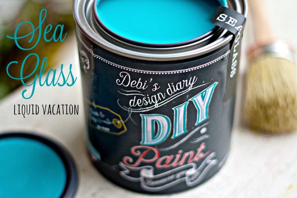 DIY Paint - Seaglass - Clay Based + Chalk