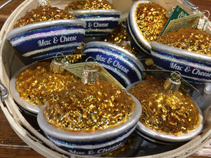Bowl Of Mac & Cheese Ornament - Old World Christmas