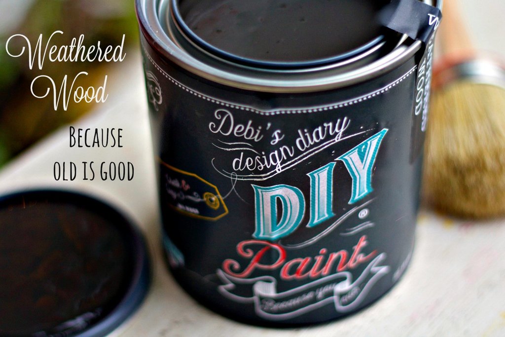 DIY Paint - Weathered Wood - Clay Based + Chalk