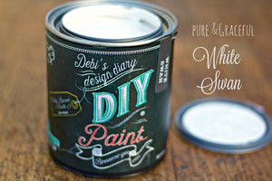 DIY Paint - White Swan - Clay Based + Chalk